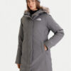 The North Face Парка Arctic NF0A84J2 Сив Regular Fit цвят на ниска цена