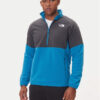 The North Face Полар 1/2 Glacier NF0A89JH Син Regular Fit цвят на ниска цена