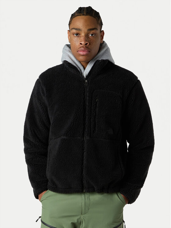 The North Face Полар Extreme Pile NF0A88Y5 Черен Regular Fit цвят на ниска цена