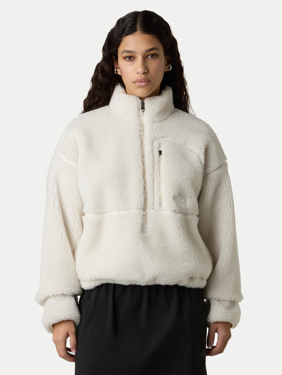 The North Face Полар Extreme Pile NF0A88ZC Бежов Regular Fit цвят на ниска цена