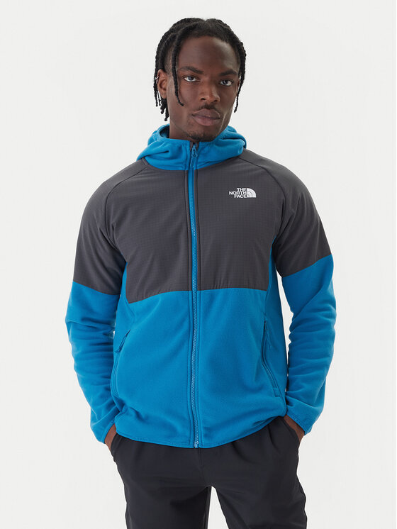 The North Face Полар Glacier NF0A89JJ Син Regular Fit цвят на ниска цена