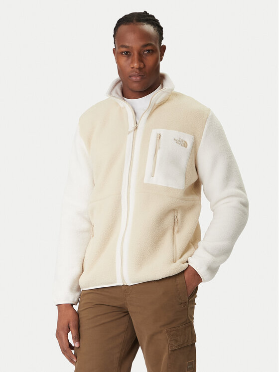 The North Face Полар Yumiori NF0A883R Бежов Regular Fit цвят на ниска цена