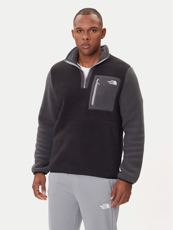 The North Face Полар Yumiori NF0A883S Черен Regular Fit цвят на ниска цена