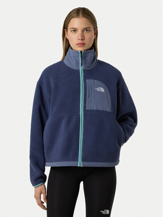 The North Face Полар Yumiori Off-Peak NF0A8EUZ Син Relaxed Fit цвят на ниска цена