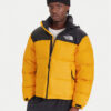 The North Face Пухено яке 1996 Retro Nuptse NF0A3C8D Жълт Loose Fit цвят на ниска цена