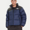 The North Face Пухено яке 1996 Retro Nuptse NF0A3C8D Тъмносин Loose Fit цвят на ниска цена