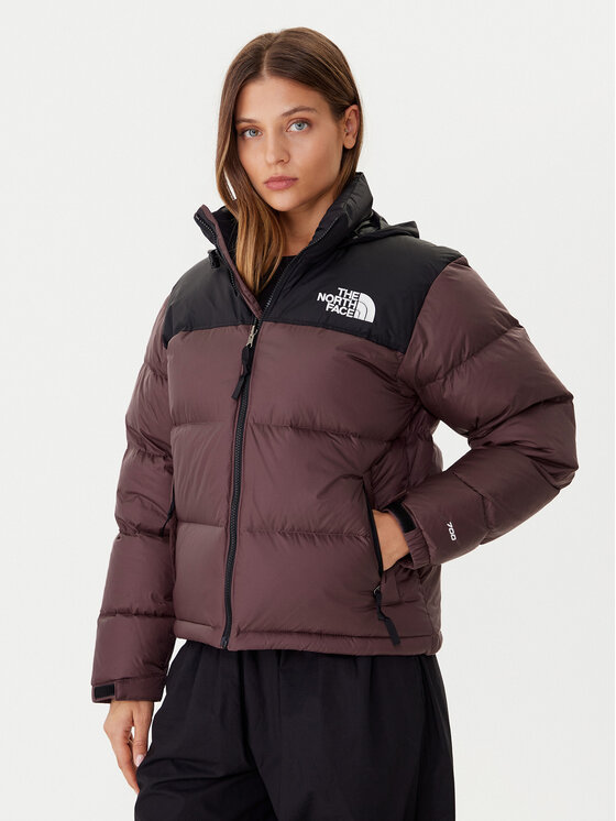 The North Face Пухено яке 1996 Retro Nuptse NF0A3XEO Кафяв Regular Fit цвят на ниска цена