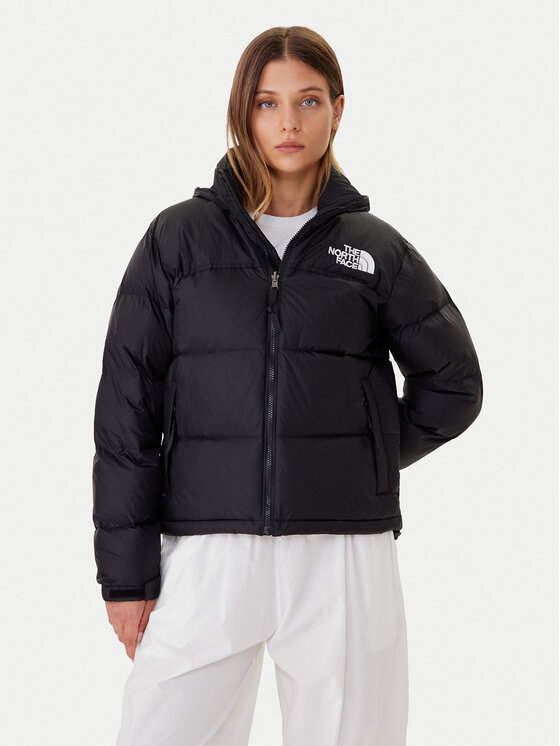 The North Face Пухено яке 1996 Retro Nuptse NF0A3XEO Черен Regular Fit цвят на ниска цена