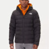The North Face Пухено яке Aconcaqua NF0A84I1 Черен Regular Fit цвят на ниска цена