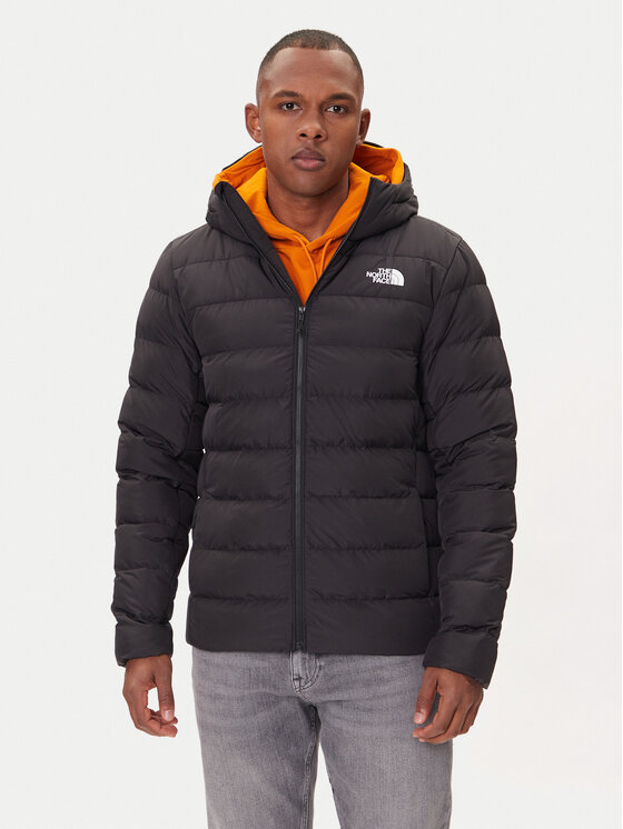The North Face Пухено яке Aconcaqua NF0A84I1 Черен Regular Fit цвят на ниска цена