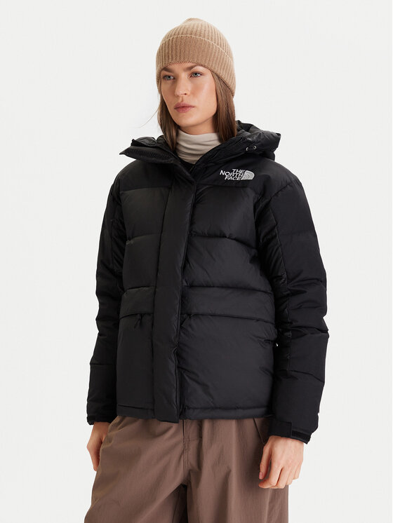 The North Face Пухено яке Himalayan NF0A4R2W Черен Regular Fit цвят на ниска цена
