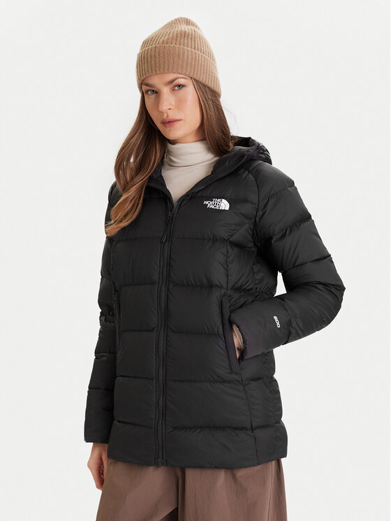 The North Face Пухено яке Hyalite NF0A8E74 Черен Regular Fit цвят на ниска цена