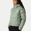 The North Face Пухено яке Hyalite NF0A8E75 Зелен Regular Fit цвят на ниска цена