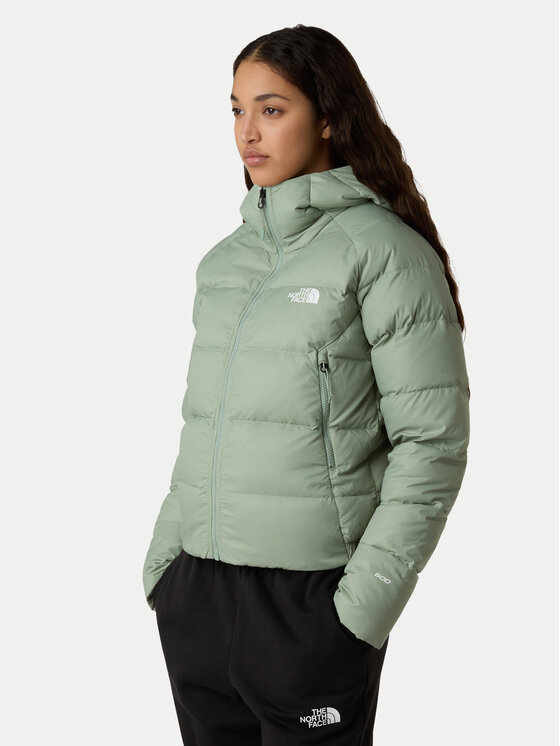 The North Face Пухено яке Hyalite NF0A8E75 Зелен Regular Fit цвят на ниска цена