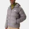 The North Face Пухено яке Hydrenalite NF0A5GIE Сив Regular Fit цвят на ниска цена