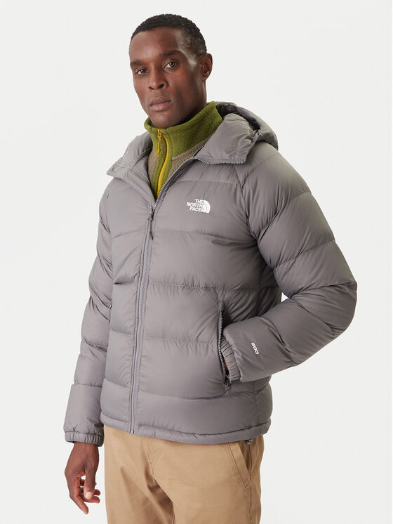 The North Face Пухено яке Hydrenalite NF0A5GIE Сив Regular Fit цвят на ниска цена