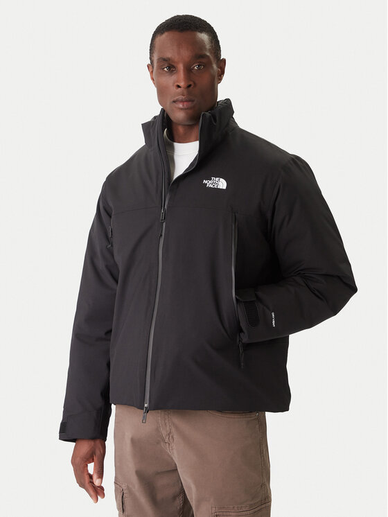 The North Face Пухено яке Mountain Range NF0A8D2B Черен Regular Fit цвят на ниска цена