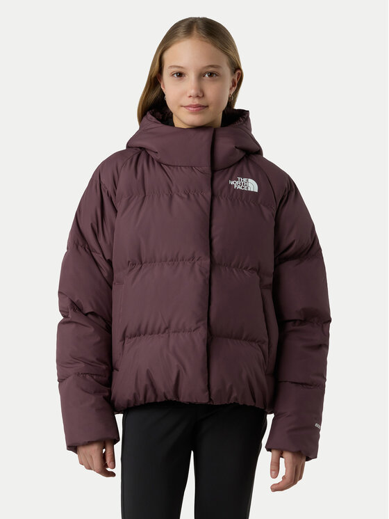 The North Face Пухено яке North NF0A88UD Бордо Regular Fit цвят на ниска цена