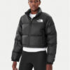 The North Face Пухено яке Nuptse NF0A5GGE Черен Regular Fit цвят на ниска цена