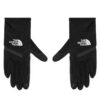 The North Face Ръкавици Amp NF0A888M Черен цвят на ниска цена