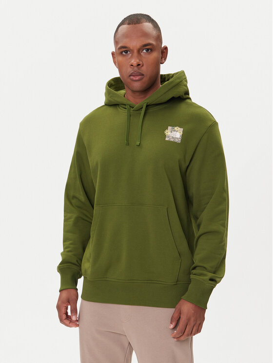 The North Face Суитшърт Connect NF0A8E40 Зелен Relaxed Fit цвят на ниска цена