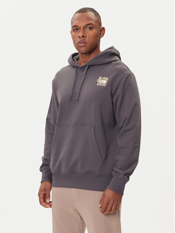 The North Face Суитшърт Connect NF0A8E40 Сив Relaxed Fit цвят на ниска цена