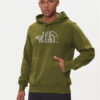 The North Face Суитшърт Drew Peak Light NF0A8C1B Зелен Regular Fit цвят на ниска цена
