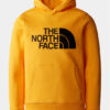 The North Face Суитшърт Drew Peak NF0A82EN Жълт Regular Fit цвят на ниска цена