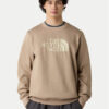 The North Face Суитшърт Drew Peak NF0A89EK Бежов Regular Fit цвят на ниска цена