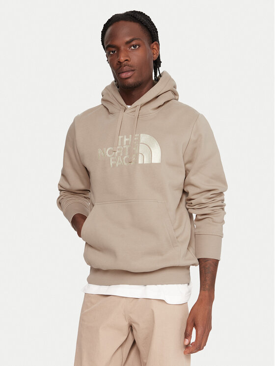 The North Face Суитшърт Drew Peak NF0A89EM Бежов Regular Fit цвят на ниска цена