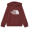 The North Face Суитшърт Drew Peak NF0A8EHH Бордо Relaxed Fit цвят на ниска цена