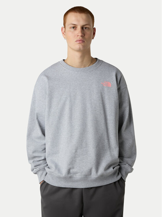 The North Face Суитшърт Expedition Celebration NF0A8E3G Сив Relaxed Fit цвят на ниска цена