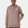 The North Face Суитшърт Simple Dome NF0A89EY Кафяв Regular Fit цвят на ниска цена