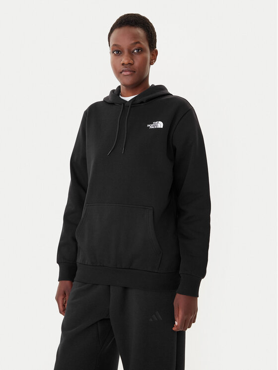 The North Face Суитшърт Simple Dome NF0A89EY Черен Regular Fit цвят на ниска цена