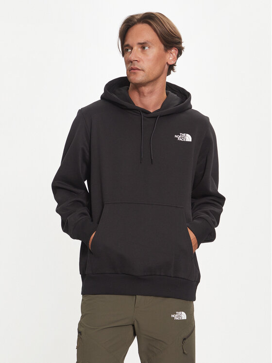 The North Face Суитшърт Simple Dome NF0A89FC Черен Regular Fit цвят на ниска цена