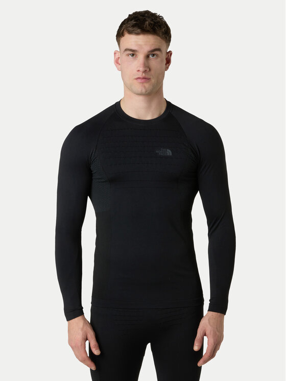 The North Face Термооблекло горна част NF0A89NT Черен цвят на ниска цена