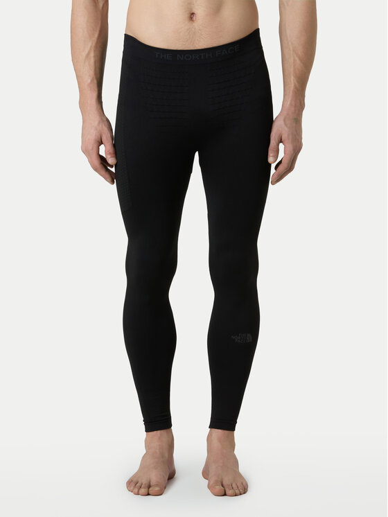 The North Face Термооблекло долна част NF0A89NS Черен цвят на ниска цена