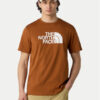 The North Face Тишърт Easy NF0A8A6C Оранжев Regular Fit цвят на ниска цена