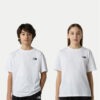 The North Face Тишърт Essential NF0A8EFP Бял Relaxed Fit цвят на ниска цена