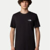 The North Face Тишърт NSE Box NF0A8C4V Черен Regular Fit цвят на ниска цена