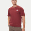 The North Face Тишърт Redbox NF0A87NP Червен Regular Fit цвят на ниска цена