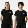 The North Face Тишърт Simple Dome NF0A87T4 Черен Regular Fit цвят на ниска цена