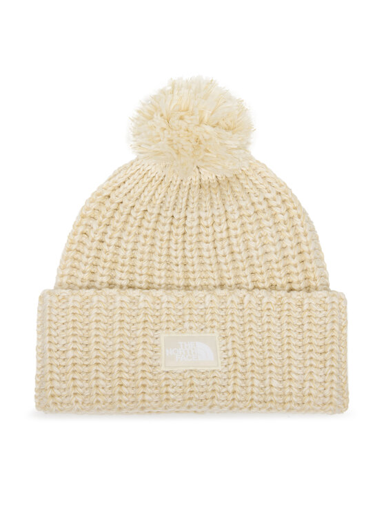 The North Face Шапка Cosy Chunky Cabin NF0A887W86I1 Екрю цвят на ниска цена