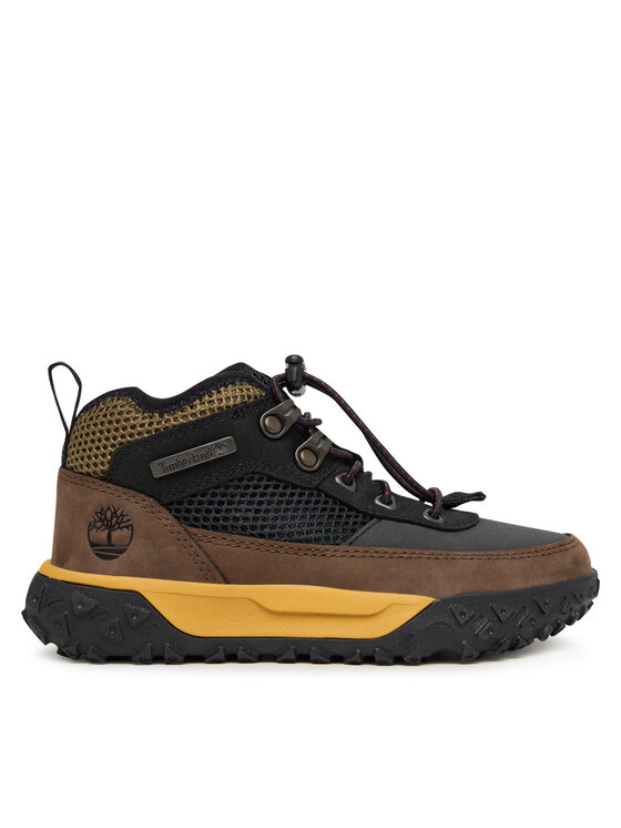 Timberland Зимни обувки GreenStride™ Motion 6 Mid Bungee Trainer TB0A6C41EJC1 Черен цвят на ниска цена