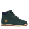 Timberland Зимни обувки Pokey Pine Mid Lace Up TB0A292EEY01 Зелен цвят на ниска цена