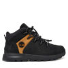 Timberland Зимни обувки Sprint Trekker Mid Bungee Trainer TB0A6BXDEMJ1 Черен цвят на ниска цена