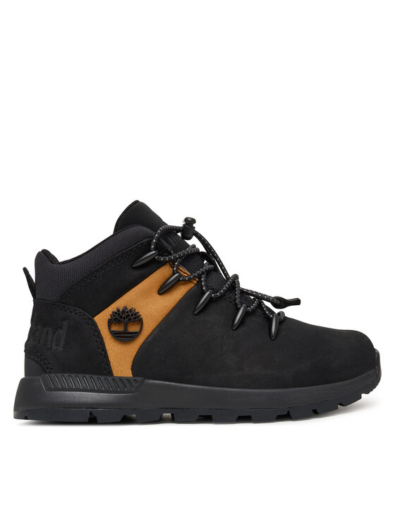 Timberland Зимни обувки Sprint Trekker Mid Bungee Trainer TB0A6BXDEMJ1 Черен цвят на ниска цена