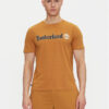 Timberland Тишърт TB0A5UPQ Бежов Regular Fit цвят на ниска цена
