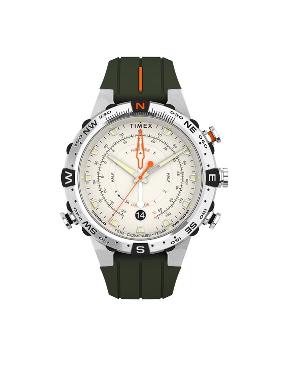 Timex Часовник Expedition TW2V22200 Зелен цвят на ниска цена