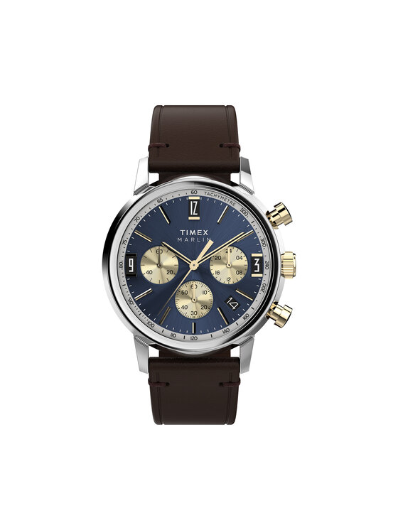 Timex Часовник Marlin® Quartz Chronograph TW2W60400 Черен цвят на ниска цена
